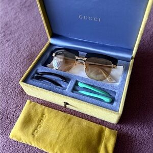 Authentic Gucci Supreme Interchangeable Rim Sunglasses